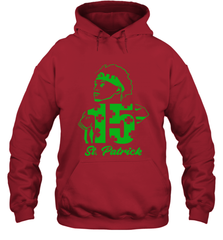 Happy St. Patrick's Day 15 Patrick Mahomes Kansas City Chiefs Hoodie - kambletee