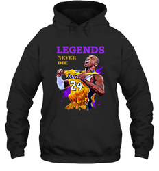 Kobe Bryant Basketball Legends Never Die Hoodie - kambletee
