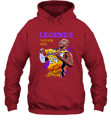 Kobe Bryant Basketball Legends Never Die Hoodie - kambletee