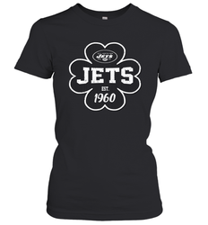 Patrick's Day Shamrock For New York Jets Fans Women's T-Shirt - kambletee