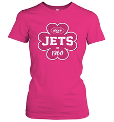 Patrick's Day Shamrock For New York Jets Fans Women's T-Shirt - kambletee