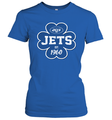 Patrick's Day Shamrock For New York Jets Fans Women's T-Shirt - kambletee