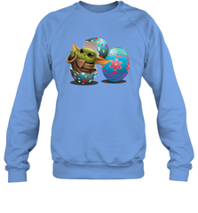 Easter Eggs Baby Yoda Sweatshirt - kambletee