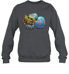 Easter Eggs Baby Yoda Sweatshirt - kambletee