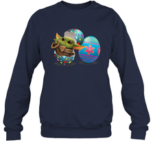 Easter Eggs Baby Yoda Sweatshirt - kambletee