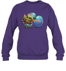 Easter Eggs Baby Yoda Sweatshirt - kambletee