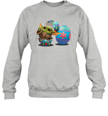 Easter Eggs Baby Yoda Sweatshirt - kambletee