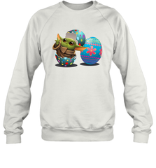 Easter Eggs Baby Yoda Sweatshirt - kambletee