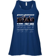 Fast and Furious 19 years Fast Saga signature Racerback Tank - kambletee