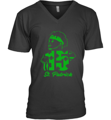 Happy St. Patrick's Day 15 Patrick Mahomes Kansas City Chiefs Men's V-Neck - kambletee