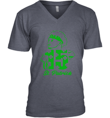 Happy St. Patrick's Day 15 Patrick Mahomes Kansas City Chiefs Men's V-Neck - kambletee