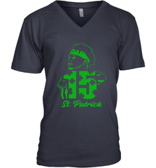 Happy St. Patrick's Day 15 Patrick Mahomes Kansas City Chiefs Men's V-Neck - kambletee