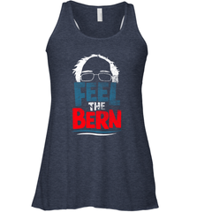Feel The Bern Bernie Sanders 2020 Bernie Hair Vote President Racerback Tank - kambletee