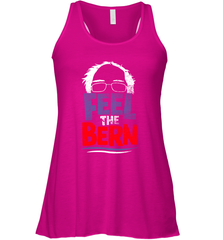 Feel The Bern Bernie Sanders 2020 Bernie Hair Vote President Racerback Tank - kambletee
