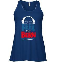 Feel The Bern Bernie Sanders 2020 Bernie Hair Vote President Racerback Tank - kambletee