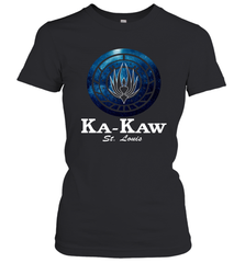 Vinatge Logo BattleHawks Football St Louis XFL Ka Kaw Women's T-Shirt - kambletee