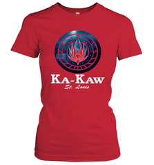 Vinatge Logo BattleHawks Football St Louis XFL Ka Kaw Women's T-Shirt - kambletee