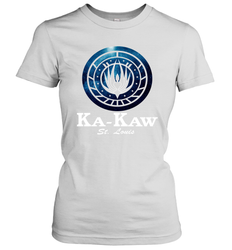 Vinatge Logo BattleHawks Football St Louis XFL Ka Kaw Women's T-Shirt - kambletee