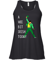 Freddie Mercury A Wee Bit Irish Today Racerback Tank - kambletee