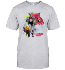 Harley Quinn Arizona Cardinals Of Prey Men's T-Shirt - kambletee