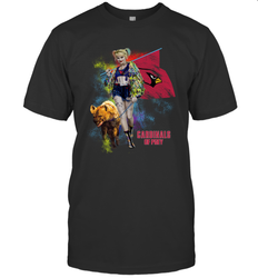 Harley Quinn Arizona Cardinals Of Prey Men's T-Shirt - kambletee
