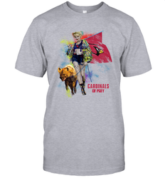 Harley Quinn Arizona Cardinals Of Prey Men's T-Shirt - kambletee