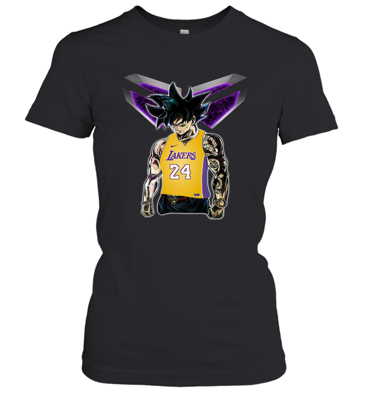 Songoku Ultra Instinct Kobe Bryant Lakers 24 Women's T-Shirt - kambletee