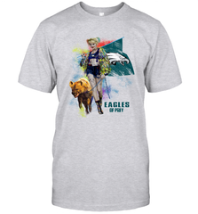 Harley Quinn Philadelphia Eagles Of Prey Men's T-Shirt - kambletee