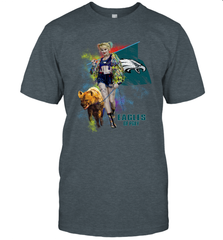Harley Quinn Philadelphia Eagles Of Prey Men's T-Shirt - kambletee