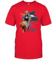 Harley Quinn Philadelphia Eagles Of Prey Men's T-Shirt - kambletee