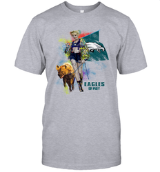 Harley Quinn Philadelphia Eagles Of Prey Men's T-Shirt - kambletee