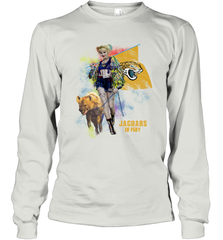 Harley Quinn Jacksonville Jaguars Of Prey Long Sleeve T-Shirt - kambletee