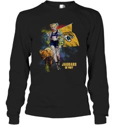 Harley Quinn Jacksonville Jaguars Of Prey Long Sleeve T-Shirt - kambletee