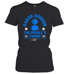 KAARON GORDON THE PEOPLE'S CHAMP 2016 2020 Women's T-Shirt - kambletee