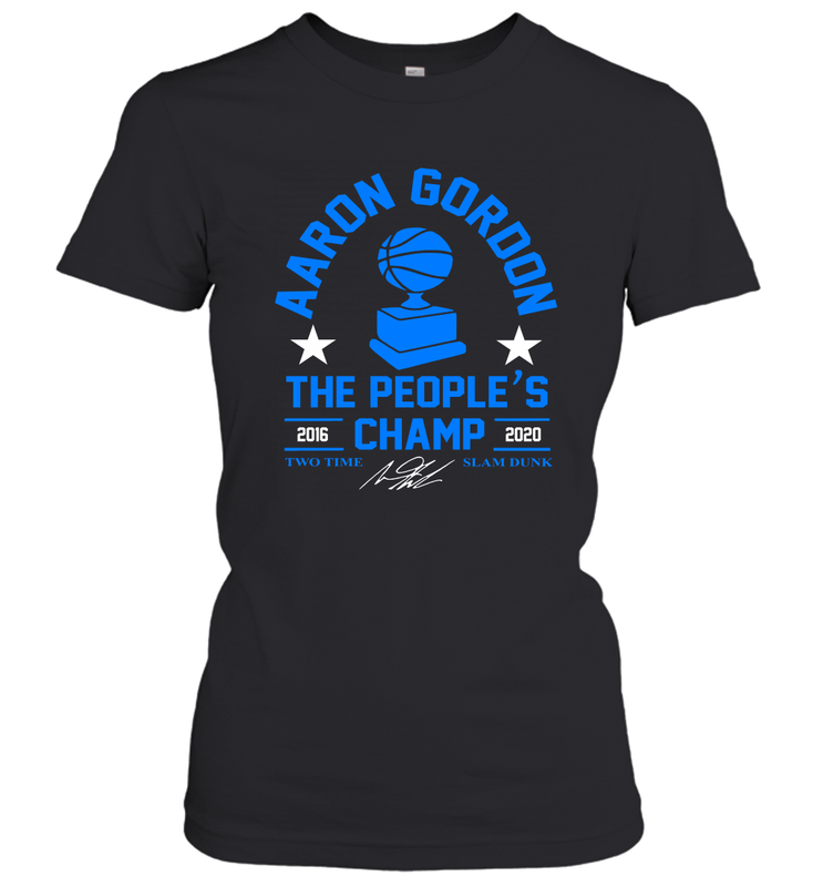 KAARON GORDON THE PEOPLE'S CHAMP 2016 2020 Women's T-Shirt - kambletee