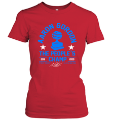KAARON GORDON THE PEOPLE'S CHAMP 2016 2020 Women's T-Shirt - kambletee