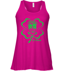 St Patrick's day Patrick Mahomes Kansas City Chiefs Racerback Tank - kambletee