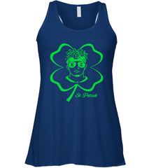 St Patrick's day Patrick Mahomes Kansas City Chiefs Racerback Tank - kambletee