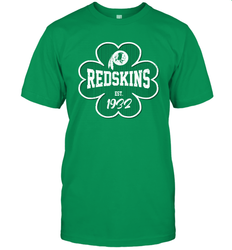 Patrick's Day Shamrock For Washington Redskins Fans Men's T-Shirt - kambletee