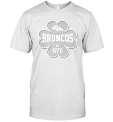Patrick's Day Shamrock For Denver Broncos Fans Men's T-Shirt - kambletee