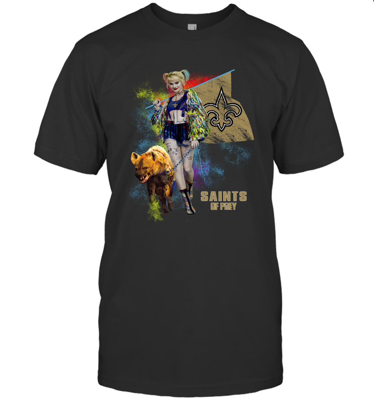 Harley Quinn New Orleans Saints Of Prey Men's T-Shirt - kambletee