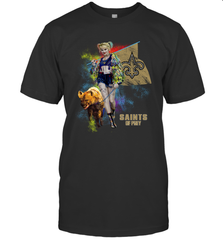 Harley Quinn New Orleans Saints Of Prey Men's T-Shirt - kambletee