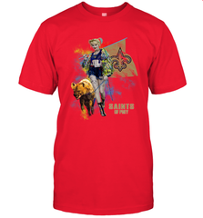 Harley Quinn New Orleans Saints Of Prey Men's T-Shirt - kambletee