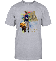 Harley Quinn New Orleans Saints Of Prey Men's T-Shirt - kambletee