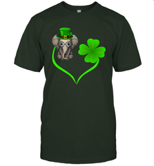 Elephant irish heart st patrick's day Men's T-Shirt - kambletee