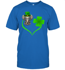 Elephant irish heart st patrick's day Men's T-Shirt - kambletee