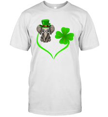 Elephant irish heart st patrick's day Men's T-Shirt - kambletee