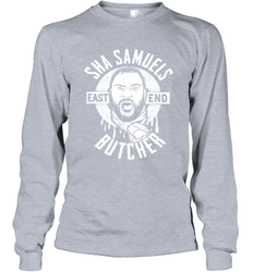 Sha Samuels East End Butcher 2020 Long Sleeve T-Shirt - kambletee