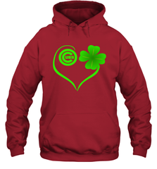 Chicago Cubs St Patrick's Day Heart Hoodie - kambletee