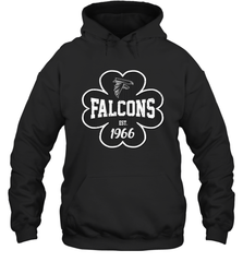 Patrick's Day Shamrock For Atlanta Falcons Fans Hoodie - kambletee